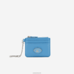 Lacoste מחזיק כרטיסי עור עם גרגירים עם וו נצמד DZ4D0D2811 ארגנטינה 213 נשים