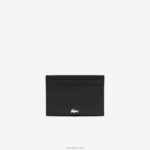 Lacoste מחזיק לכרטיסי עור פיצג'רלד DZ4D0D2050 שחור 000 גברים