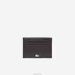 Lacoste מחזיק לכרטיסי עור פיצג'רלד DZ4D0D2051 חום כהה 028 גברים
