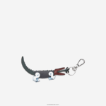 Lacoste מחזיק מפתחות תנין בלוק צבעוני DZ4D0D2123 רב צבעים l17 גברים