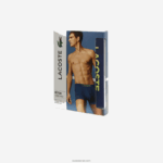Lacoste מטען רשת טכנית נושמת DZ4D0D1556 כחול כהה צעקני צהוב 39n גברים - Image 5