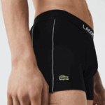 Lacoste מטען רשת טכנית נושמת DZ4D0D1557 שחור לבן 258 גברים - Image 2
