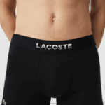 Lacoste מטען רשת טכנית נושמת DZ4D0D1557 שחור לבן 258 גברים - Image 4