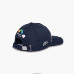 Lacoste מיאמי כובע גרפי פתוח של מיאמי DZ4D0D2338 כחול כהה 166 גברים - Image 3