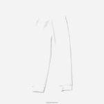 Lacoste מיתוג מכנסי ג'וגינג מכותנה DZ4D0D3246 לבן sbh בנים - Image 2