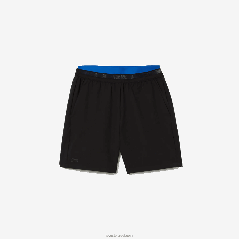 Lacoste מכנס ספורט מובנה 3 ב-1 DZ4D0D1423 שחור כחול 985 גברים - Image 7