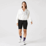 Lacoste מכנסי אופניים ספורטיביים DZ4D0D2654 שחור 8vm נשים - Image 2