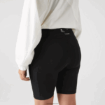Lacoste מכנסי אופניים ספורטיביים DZ4D0D2654 שחור 8vm נשים - Image 3