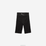 Lacoste מכנסי אופניים ספורטיביים DZ4D0D2654 שחור 8vm נשים - Image 6