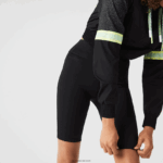 Lacoste מכנסי אופניים ספורטיביים DZ4D0D2654 שחור 8vm נשים - Image 8