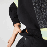 Lacoste מכנסי אופניים ספורטיביים DZ4D0D2654 שחור 8vm נשים - Image 9