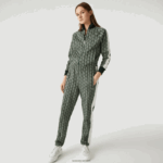 Lacoste מכנסי אימונית אקארד מונוגרמה חיה DZ4D0D1187 ירוק בז '7m4 גברים - Image 2