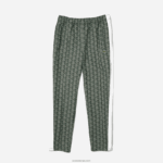 Lacoste מכנסי אימונית אקארד מונוגרמה חיה DZ4D0D1187 ירוק בז '7m4 גברים - Image 5