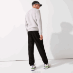 Lacoste מכנסי אימונית מבד קל משקל DZ4D0D550 שחור 031 גברים - Image 3