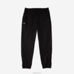 Lacoste מכנסי אימונית מבד קל משקל DZ4D0D550 שחור 031 גברים - Image 5