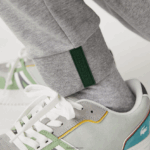 Lacoste מכנסי אימונית של אימונית בגזרת כותנה מחוסמת בגזרה דקיקה DZ4D0D1005 אפור chine 4jv גברים - Image 7