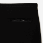 Lacoste מכנסי אימונית של אימונית בגזרת כותנה מחוסמת בגזרה דקיקה DZ4D0D1004 שחור 031 גברים - Image 8