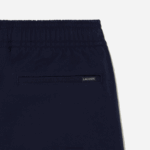 Lacoste מכנסי ברמודה מכותנה קלים משקל DZ4D0D3106 כחול כהה 166 בנים - Image 5