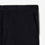 Lacoste מכנסי ברמודה קצרים מכותנה אורגנית מתיחה בכושר רגיל DZ4D0D436 כחול כהה hde גברים - Image 6