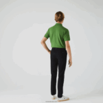 Lacoste מכנסי גברדין מתיחה בגזרה דקיקה DZ4D0D548 שחור 031 גברים - Image 3