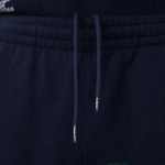 Lacoste מכנסי ג'וגינג מבד כותנה מפורק מורשת DZ4D0D1206 כחול כהה 166 גברים - Image 8