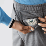 Lacoste מכנסי ג'וגינג מכותנה אורגנית DZ4D0D1208 סיני אפור 1vq גברים - Image 9