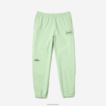 Lacoste מכנסי ג'וגינג מכותנה בהדפס מורשת חי DZ4D0D1136 הי ירוק גברים - Image 5