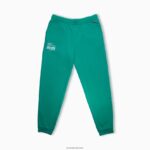 Lacoste מכנסי ג'וגינג מכותנה במיתוג תנין DZ4D0D1094 ירוק hd2 גברים
