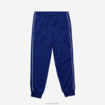 Lacoste מכנסי ג'וגינג מצמר מורשת DZ4D0D3228 כחול לבן emj בנים - Image 2