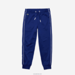 Lacoste מכנסי ג'וגינג מצמר מורשת DZ4D0D3228 כחול לבן emj בנים