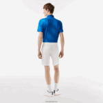 Lacoste מכנסי גולף קצרים קלים משקל DZ4D0D442 לבן 70V גברים - Image 3