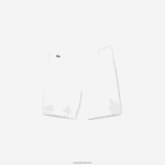 Lacoste מכנסי גולף קצרים קלים משקל DZ4D0D442 לבן 70V גברים - Image 4