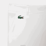 Lacoste מכנסי גולף קצרים קלים משקל DZ4D0D442 לבן 70V גברים - Image 5