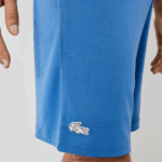 Lacoste מכנסי ג'קארד מנוגדים מנוגדים בגזרה DZ4D0D1564 כחול שחור לבן x0b גברים - Image 5