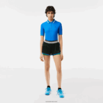 Lacoste מכנסי טניס עם תחתונים מובנים DZ4D0D2443 שחור ירוק glv נשים