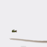 Lacoste מכנסי טניס קצרים באריגת יהלומים מוצקים DZ4D0D1442 לבן 001 גברים - Image 6