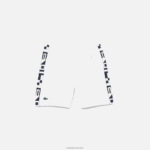 Lacoste מכנסי טניס קצרים בהדפס ניגודיות DZ4D0D1536 לבן 800 גברים - Image 5