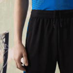 Lacoste מכנסי טניס קצרים בהדפס ניגודיות DZ4D0D1535 שחור c31 גברים - Image 6