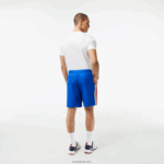 Lacoste מכנסי טניס קצרים מפוליאסטר ממוחזר DZ4D0D18 כחול kxb גברים - Image 3