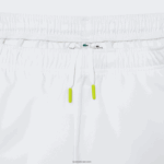 Lacoste מכנסי טניס קצרים מפוליאסטר ממוחזר DZ4D0D427 לבן ירוק צהוב bh3 גברים - Image 7