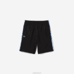 Lacoste מכנסי טניס קצרים ספורטיביים DZ4D0D1332 שחור 031 גברים - Image 5