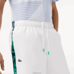 Lacoste מכנסי טניס קצרים ספורטיביים DZ4D0D1333 לבן 001 גברים - Image 4