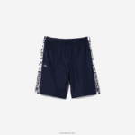 Lacoste מכנסי טניס קצרים ספורטיביים DZ4D0D1334 כחול כהה 166 גברים - Image 5