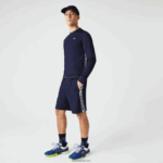 Lacoste מכנסי טניס קצרים ספורטיביים DZ4D0D1334 כחול כהה 166 גברים - Image 6
