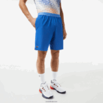 Lacoste מכנסי טניס x novak djokovic DZ4D0D409 כחול kxb גברים - Image 2