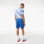 Lacoste מכנסי טניס x novak djokovic DZ4D0D409 כחול kxb גברים - Image 3