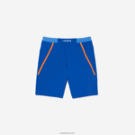 Lacoste מכנסי טניס x novak djokovic DZ4D0D409 כחול kxb גברים - Image 5