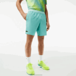 Lacoste מכנסי טניס x novak djokovic DZ4D0D410 מנטה 3a4 גברים - Image 2