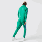Lacoste מכנסי טראק להקות ניגודיות מורשת DZ4D0D1068 ירוק hd2 גברים - Image 3