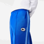 Lacoste מכנסי טראק צד מנוגדים DZ4D0D1079 כחול k1q גברים - Image 5